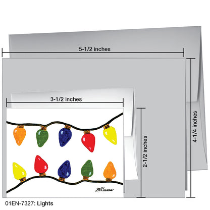 Lights, Greeting Card (7327)