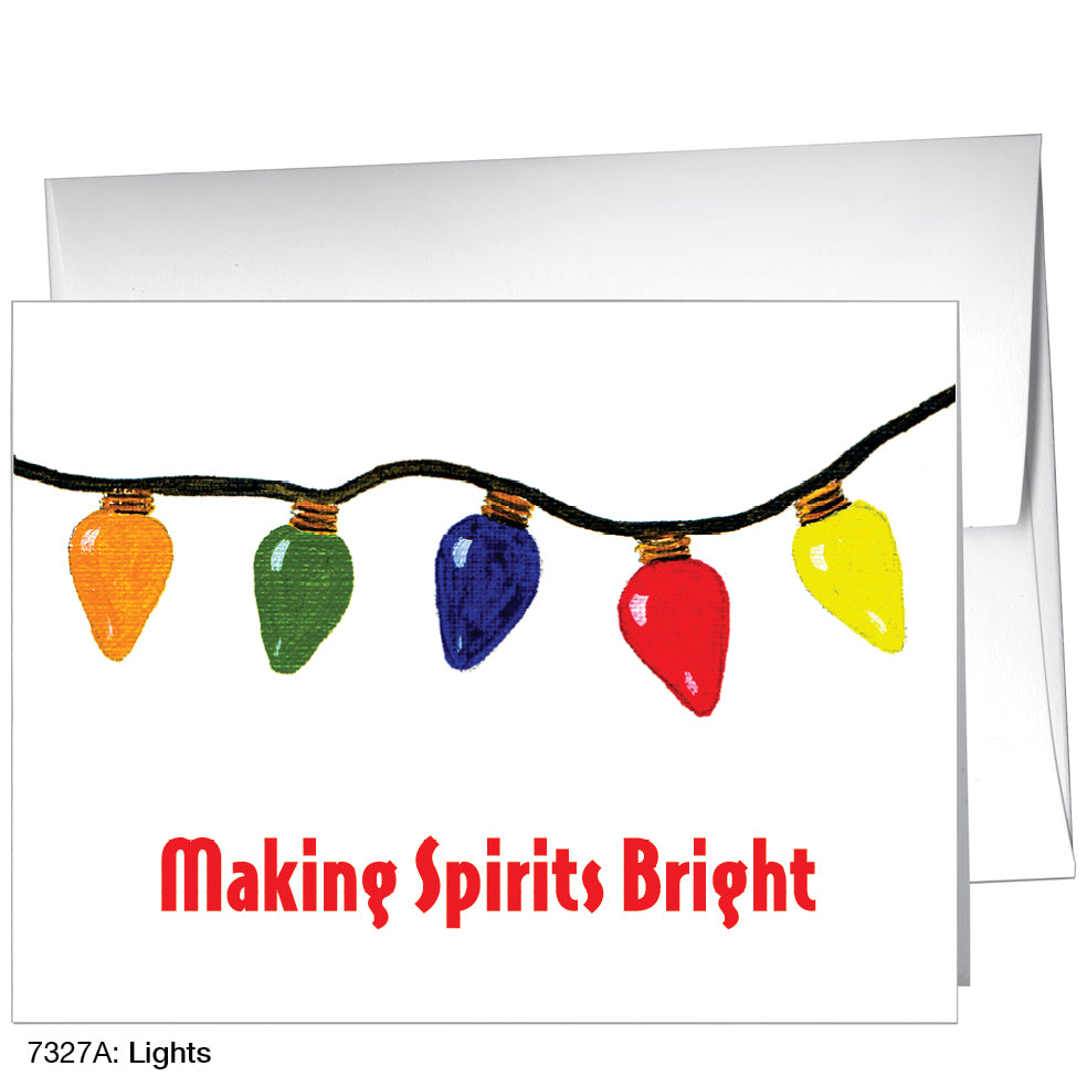 Lights, Greeting Card (7327A)