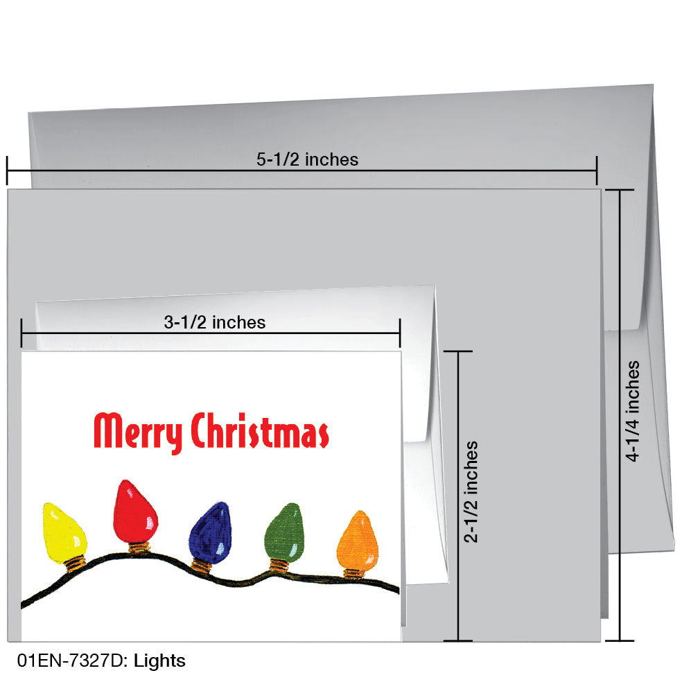 Lights, Greeting Card (7327D)