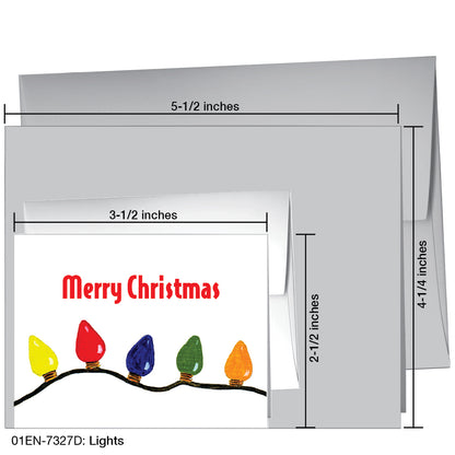 Lights, Greeting Card (7327D)