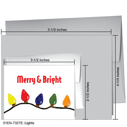 Lights, Greeting Card (7327E)