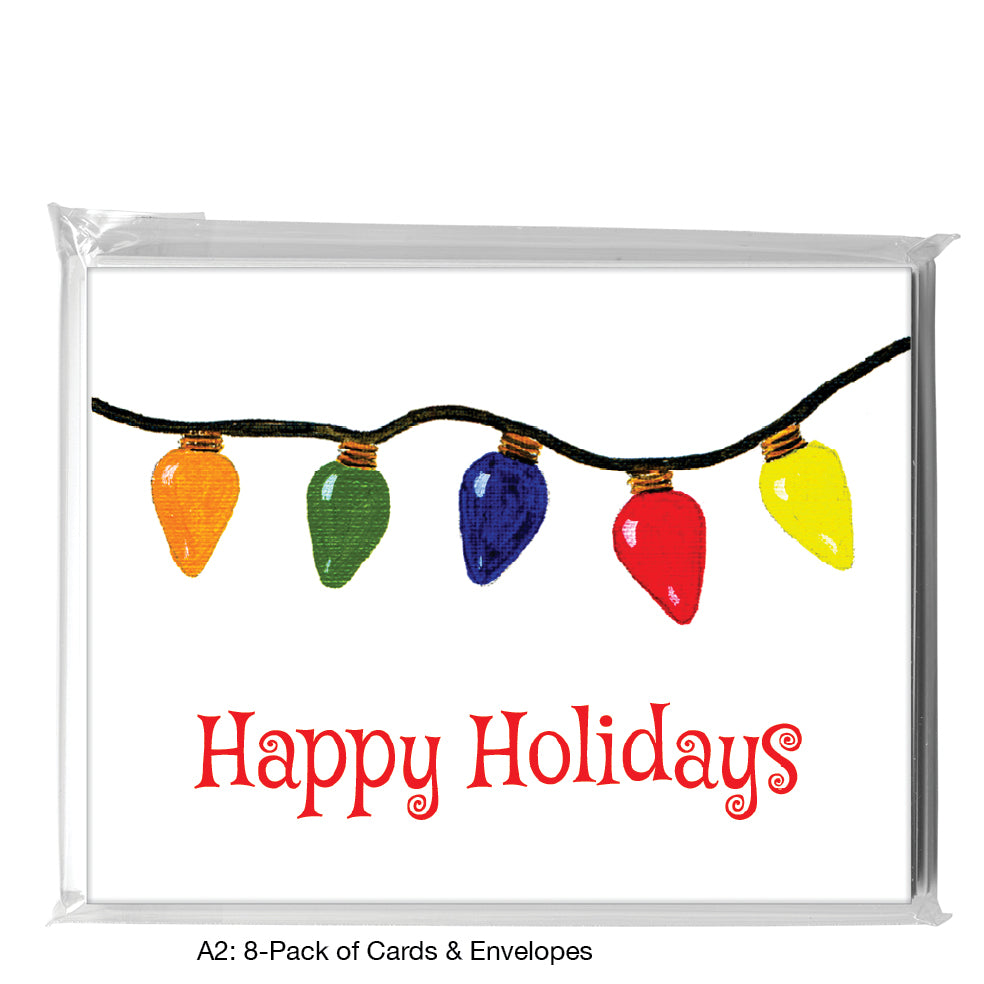 Lights, Greeting Card (7327J)