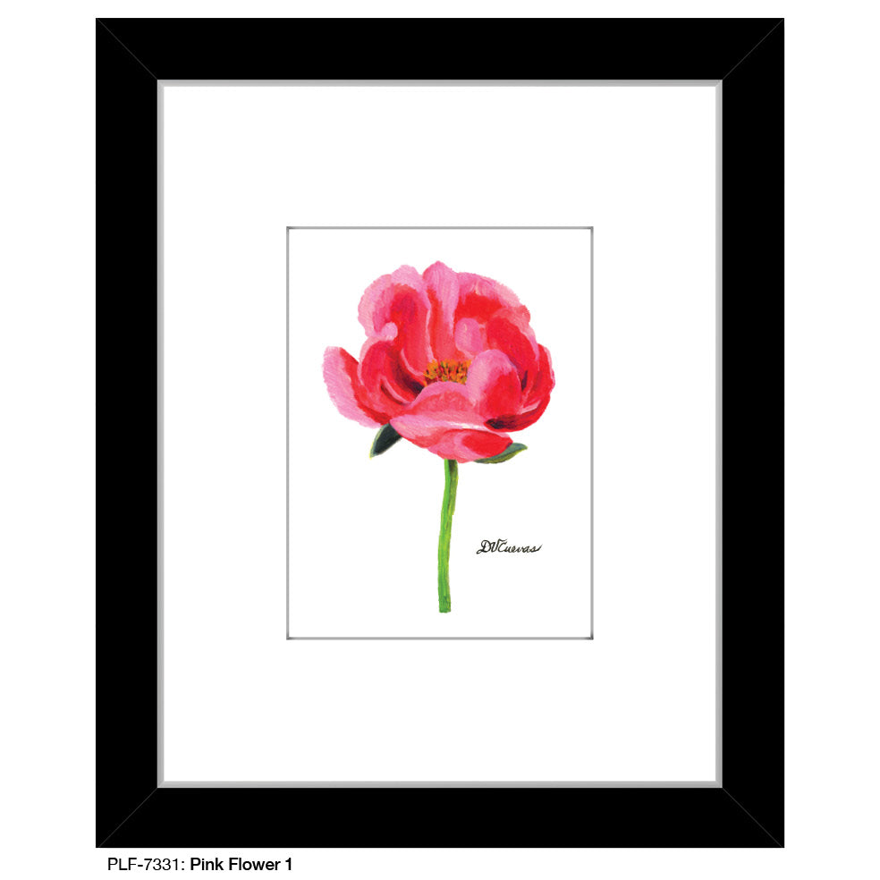 Pink Flower 1, Print (#7331)