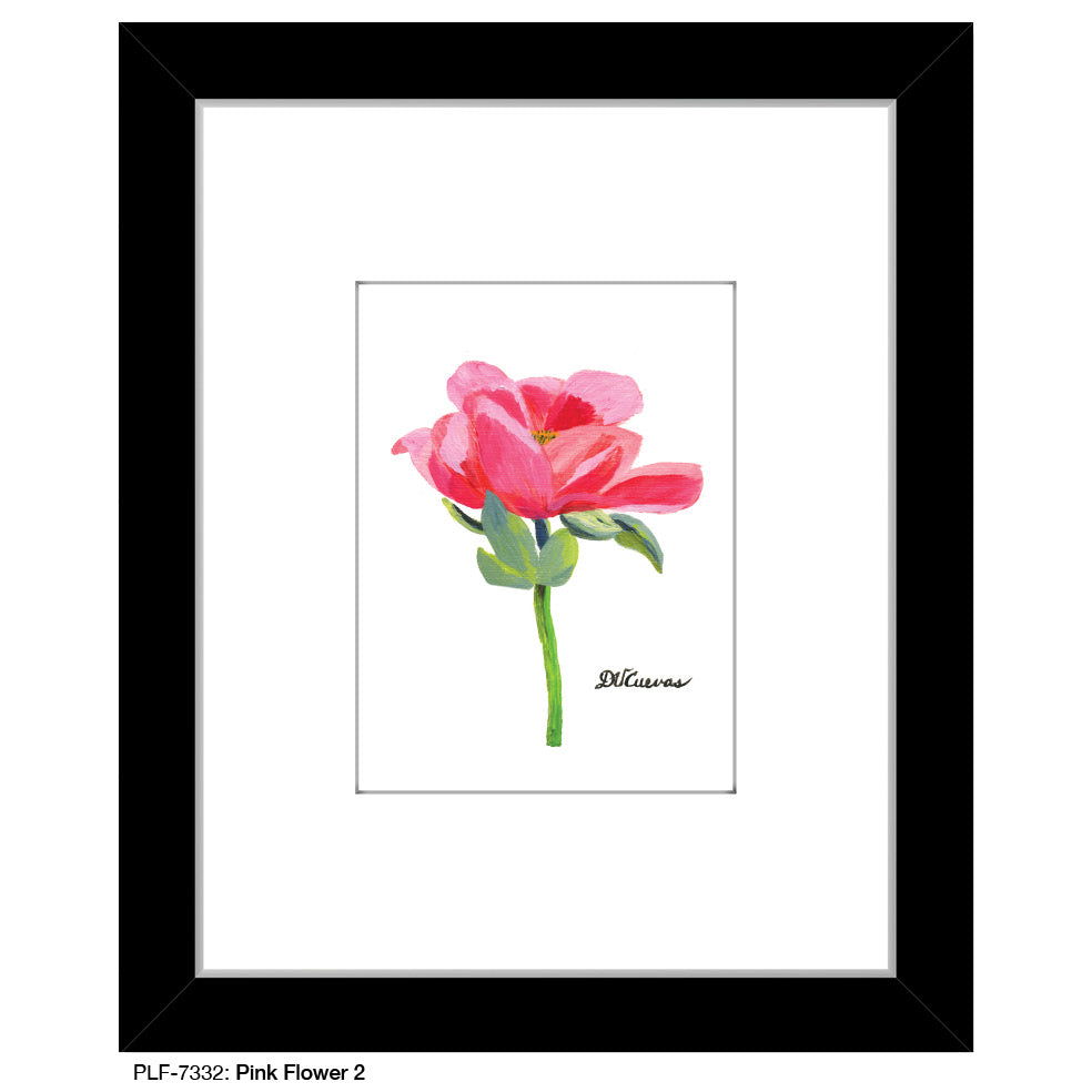 Pink Flower 2, Print (#7332)