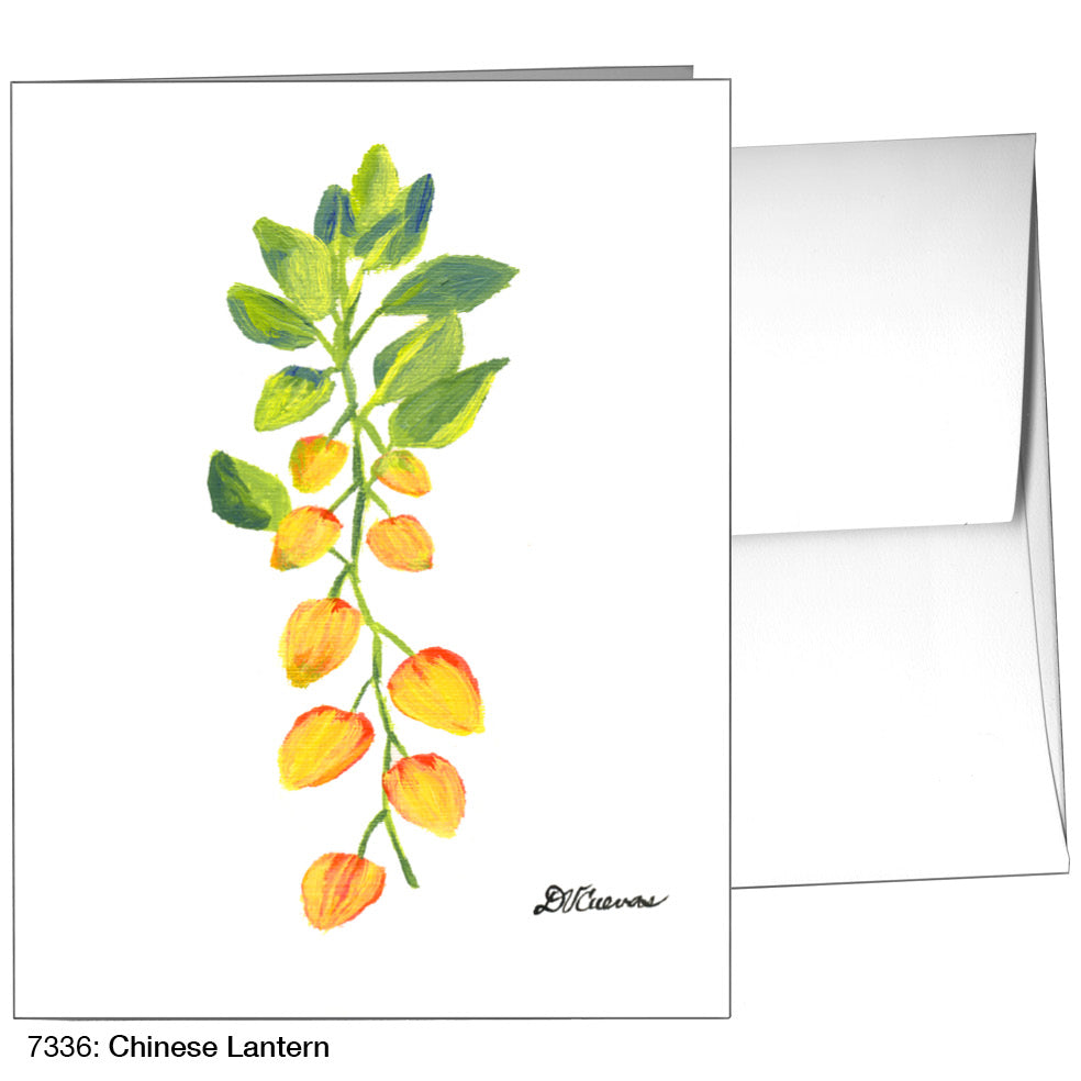 Chinese Lantern, Greeting Card (7336)