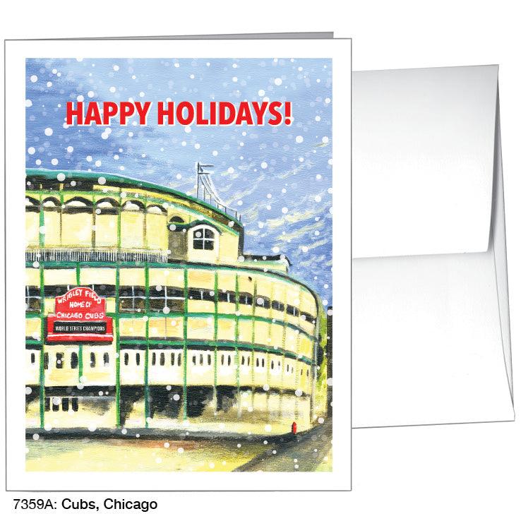 Cubs, Chicago, Greeting Card (7359A)