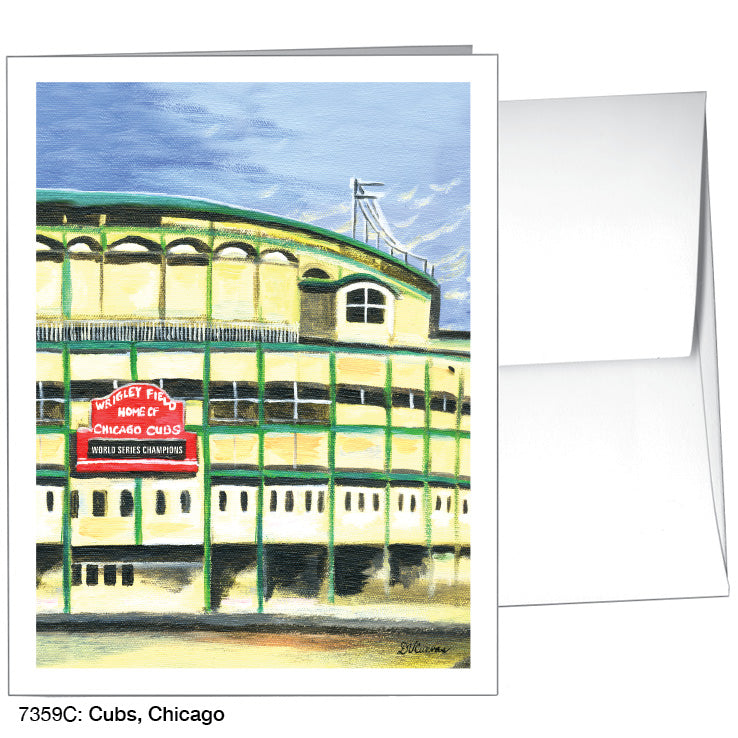 Cubs, Chicago, Greeting Card (7359C)