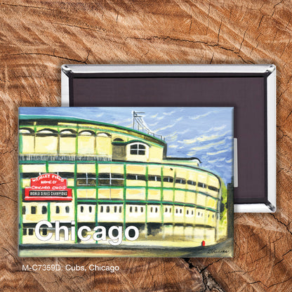 Cubs, Chicago, Magnet (7359D)