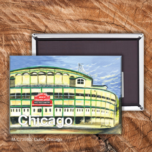 Cubs, Chicago, Magnet (7359D)