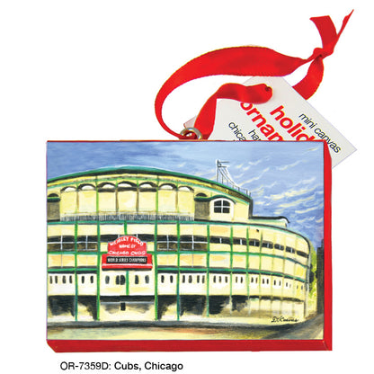 Cubs, Chicago, Ornament (OR-7359D)