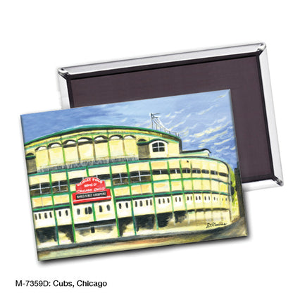 Cubs, Chicago, Magnet (7359D)