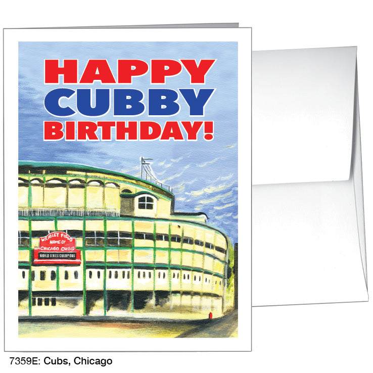 Cubs, Chicago, Greeting Card (7359E)