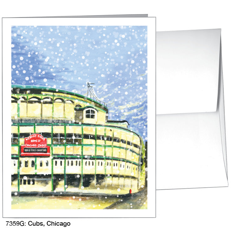 Cubs, Chicago, Greeting Card (7359G)