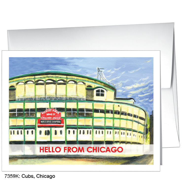 Cubs, Chicago, Greeting Card (7359K)