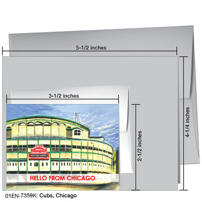 Cubs, Chicago, Greeting Card (7359K)