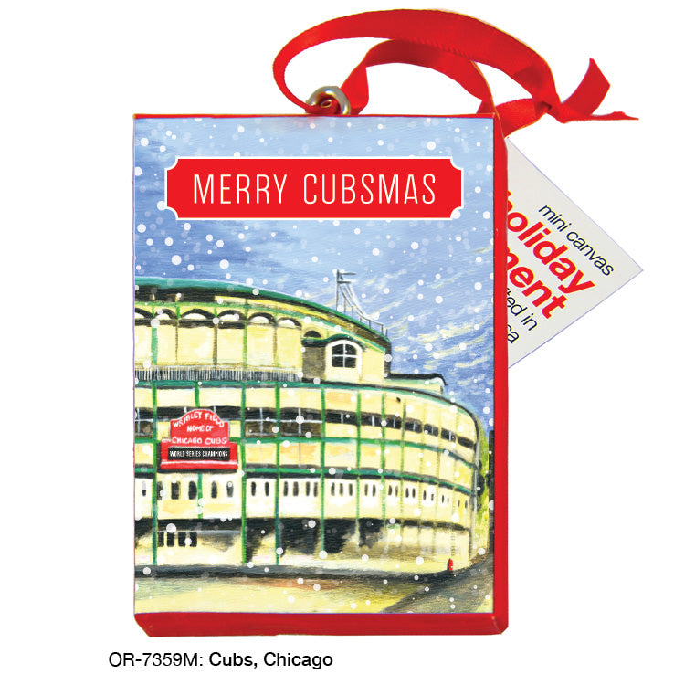 Cubs, Chicago, Ornament (OR-7359M)