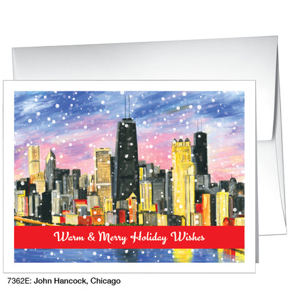 John Hancock, Chicago, Greeting Card (7362E)