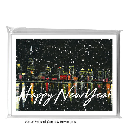 Eastern View, Chicago, Greeting Card (7363B)