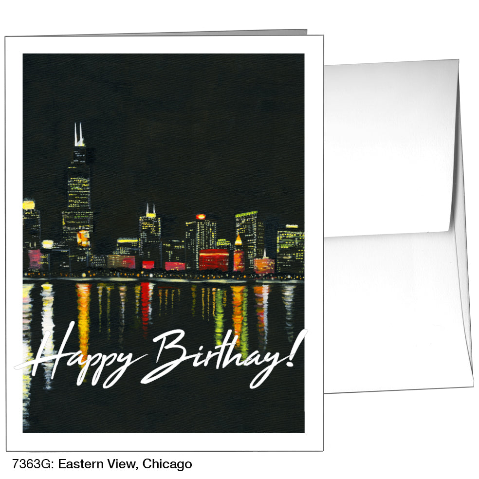 Eastern View, Chicago, Greeting Card (7363G)