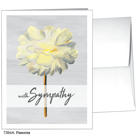 Paeonia, Greeting Card (7394A)