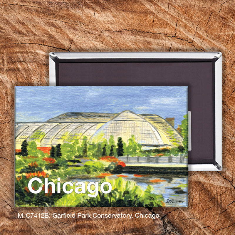 Garfield Park Conservatory Chicago, Magnet (7412B)