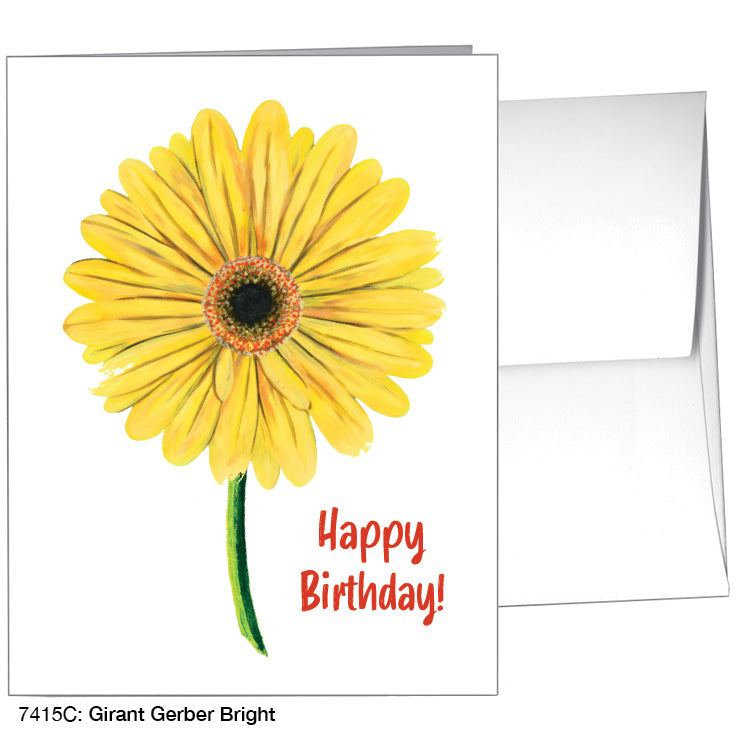 Giant Gerber Bright, Greeting Card (7415C)