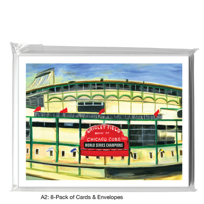 Wrigley Field, Chicago, Greeting Card (7418H)