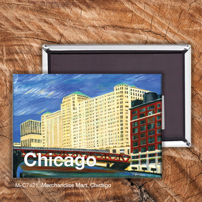 Merchandise Mart, Chicago, Magnet (7421)