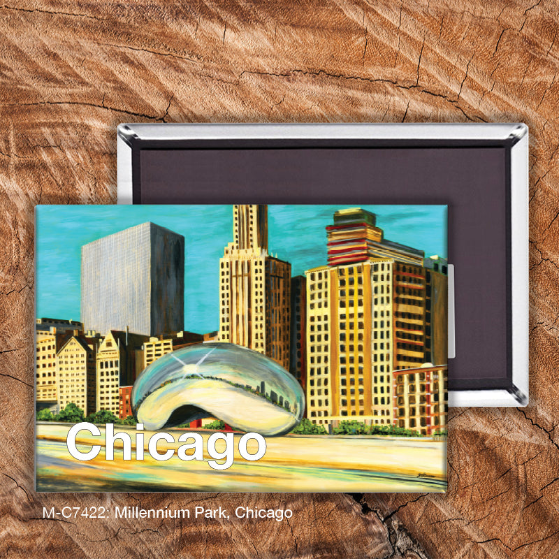 Millennium Park, Chicago, Magnet (7422)