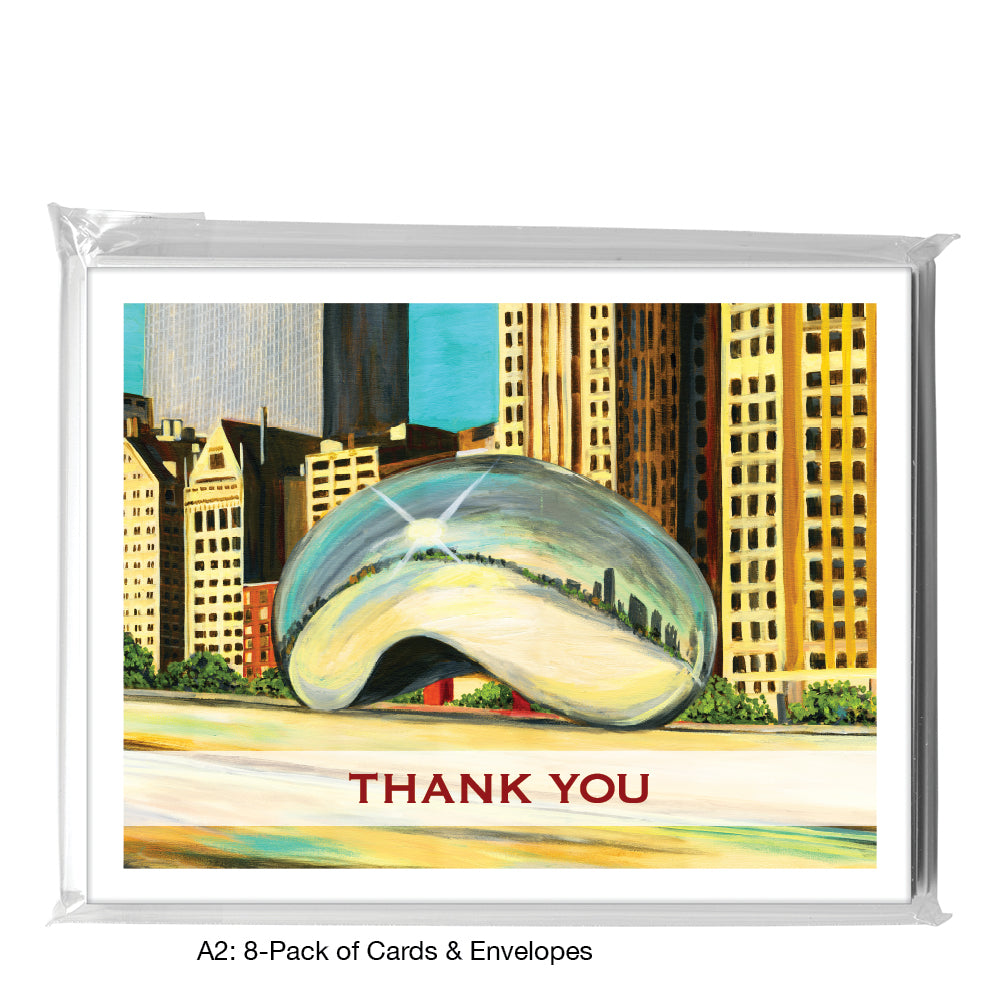 Millennium Park, Chicago, Greeting Card (7422F)