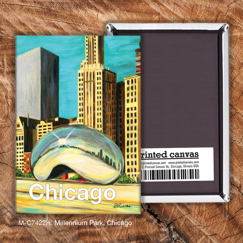 Millennium Park, Chicago, Magnet (7422H)