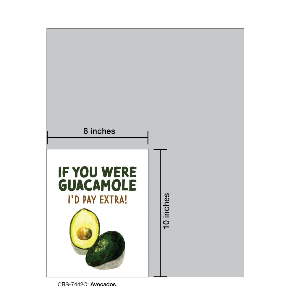 Avocados, Card Board (7442C)