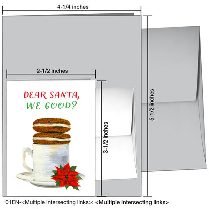 Cookies On Top, Greeting Card (7444B)