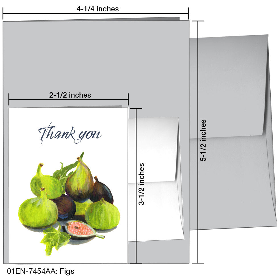 Figs, Greeting Card (7454AA)