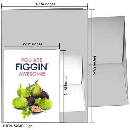 Figs, Greeting Card (7454B)