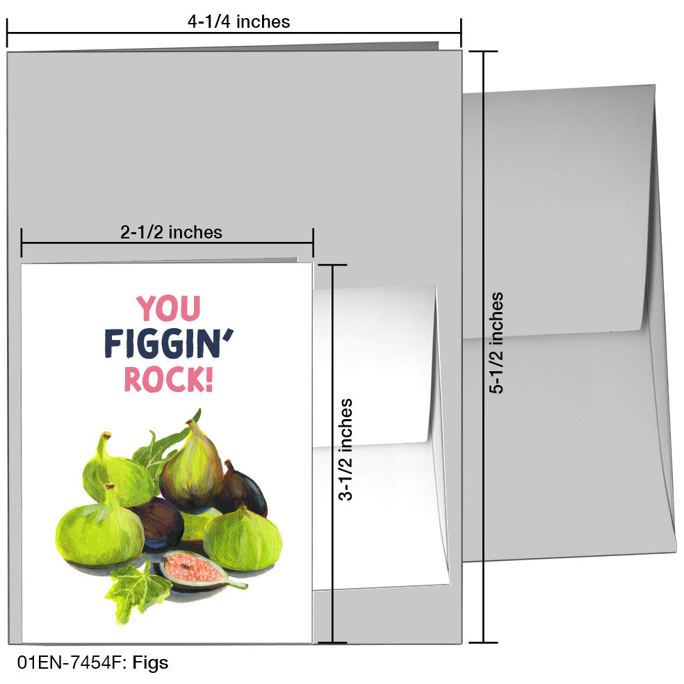 Figs, Greeting Card (7454F)