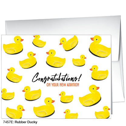 Rubber Ducky, Greeting Card (7457E)