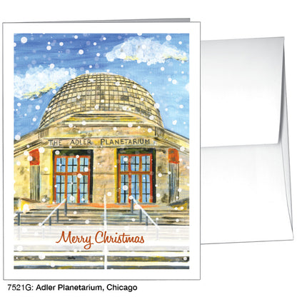 Adler Planetarium, Chicago, Greeting Card (7521G)