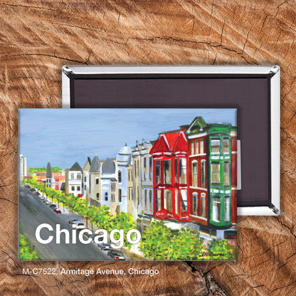 Armitage Avenue, Chicago, Magnet (7522)