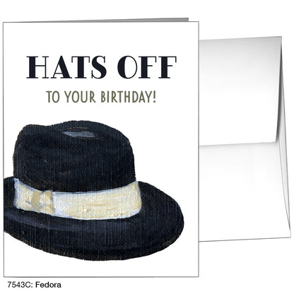 Fedora, Greeting Card (7543C)