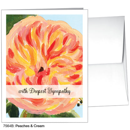 Peaches & Cream, Greeting Card (7564B)