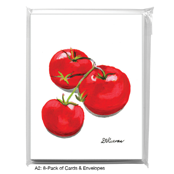 Three Tomatoes, Greeting Card (7566)