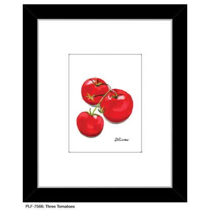 Three Tomatoes, Print (#7566)