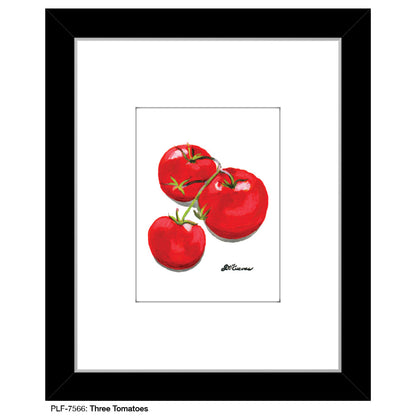 Three Tomatoes, Print (#7566)