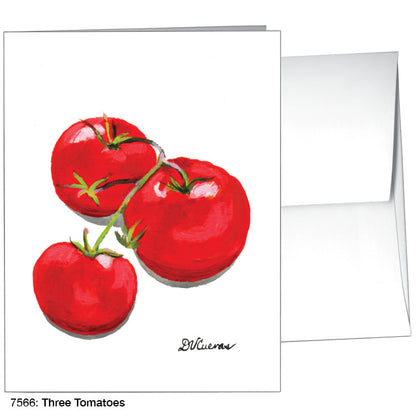 Three Tomatoes, Greeting Card (7566)