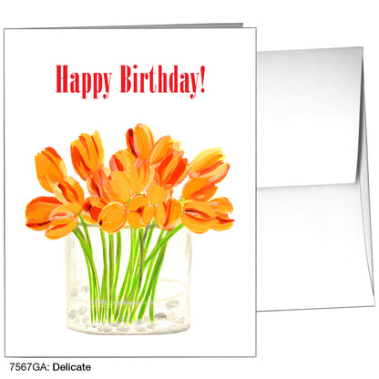 Delicate, Greeting Card (7567GA)