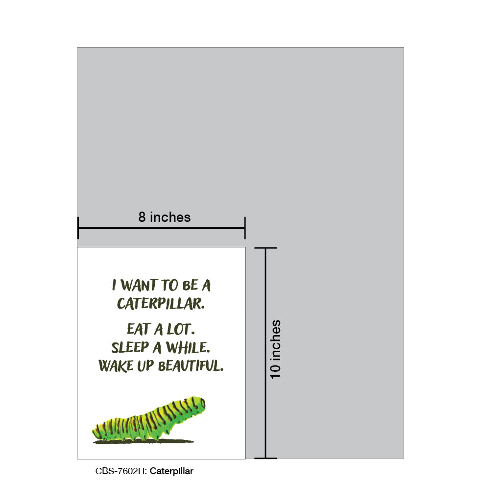 Caterpillar, Card Board (7602H)