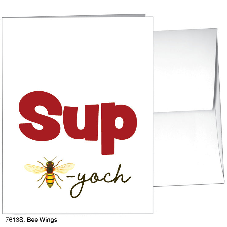 Bee Wings, Greeting Card (7613S)