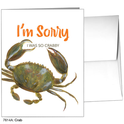 Crab, Greeting Card (7614A)