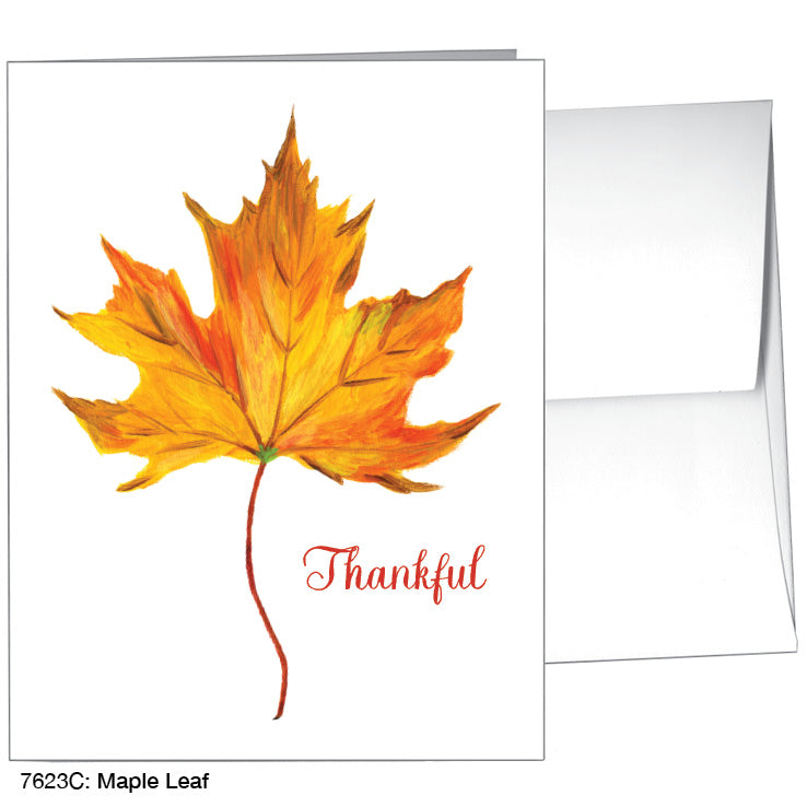 Maple Leaf, Greeting Card (7623C